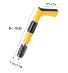 Versatile Manual Steel Nail Gun for Concrete, Ceiling Installation and Woodworking Fast Precise Riveting and Wall Fastening