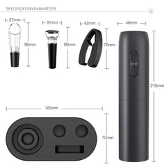 Electric Wine Bottle Opener with Charging Base
