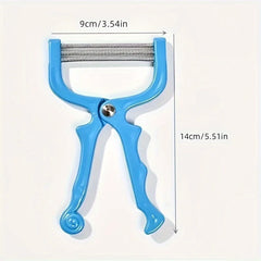 Smooth Skin Facial Epilator - Lip and Eyebrow Elastic Epilator, Handheld Facial Hair Removal Gentle Hair Removal for Smooth Skin