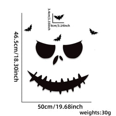 Halloween Skeleton Stickers Decor for Room, Door and window