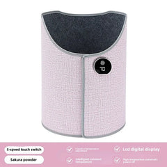 Silent Foldable Leg Warmer Pro - Under Desk Electric Foot Heater with Thermostat & Auto Shut Off for Office Home Timer