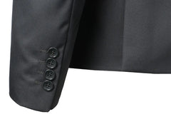 Mens Casual Slim-fit Suit for Weddings Evening Dress and Work