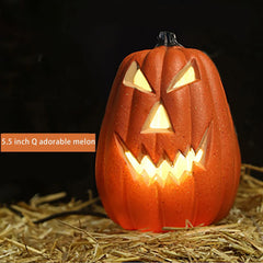 Halloween Led Vintage Style Hollow Pumpkin