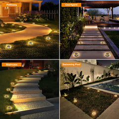 Outdoor Solar Lights for Patio Pathway