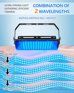 Ultraviolet Tanning Lamp 50W with Tripod