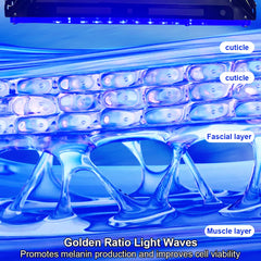 200W UV Tanning Lamp with Adjustable Tripod