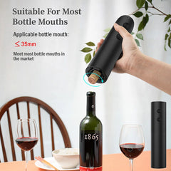 Electric Wine Bottle Opener with Charging Base