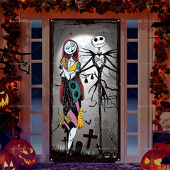 Halloween The Nightmare Before Christmas Decor Door Banner