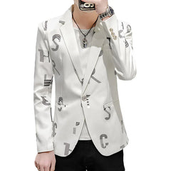 The new autumn fashion suit for men is a stylish, versatile, and trendy casual suit with a slimming style