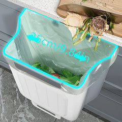 Kitchen Foldable Trash Can, Household Cabinet Hanging bin.