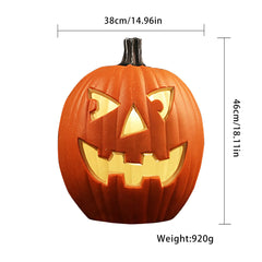 Halloween Led Vintage Style Hollow Pumpkin