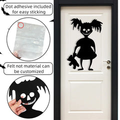 Halloween Skeleton Stickers Decor for Room, Door and window