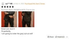 Mens Casual Slim-fit Suit for Weddings Evening Dress and Work