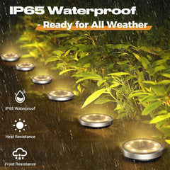 Outdoor Solar Lights for Patio Pathway