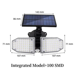 Outdoor Solar Lights with Motion Sensor