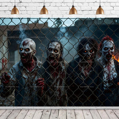 Halloween Party Zombie Wall Decorations