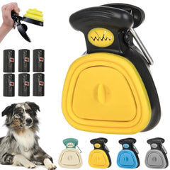 Dog Pet Travel Foldable Pooper Scooper With 1 Roll Decomposable bags