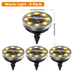 Outdoor Solar Lights for Patio Pathway