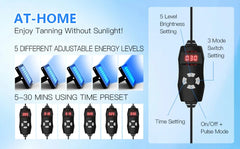 Ultraviolet Tanning Lamp 50W with Tripod