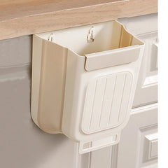 Kitchen Foldable Trash Can, Household Cabinet Hanging bin.